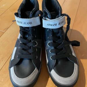 Armani Jeans size 7 high tops